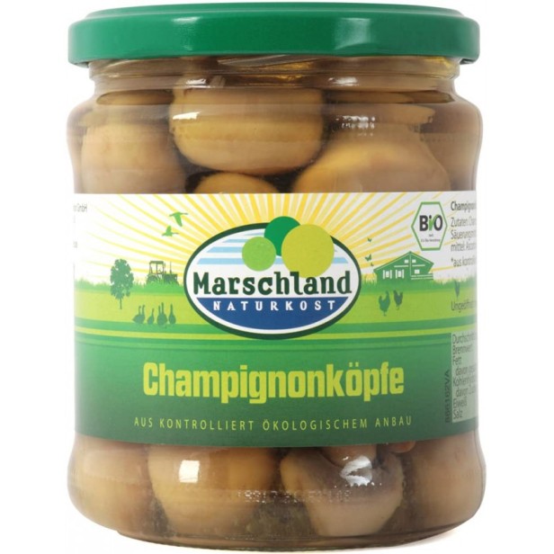 Ciuperci intregi champignons, bio 330 / 170g