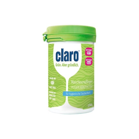 Claro, Pulbere concentrata pentru intretinerea masinii de spalat vase, 160g, biomag.ro