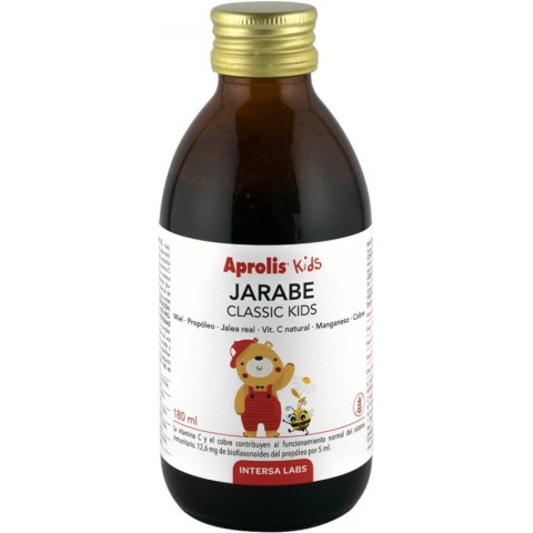 Intersa Labs - Aprolis, Classic kids sirop pentru copii, cu propolis si plante 180ml, biomag.ro