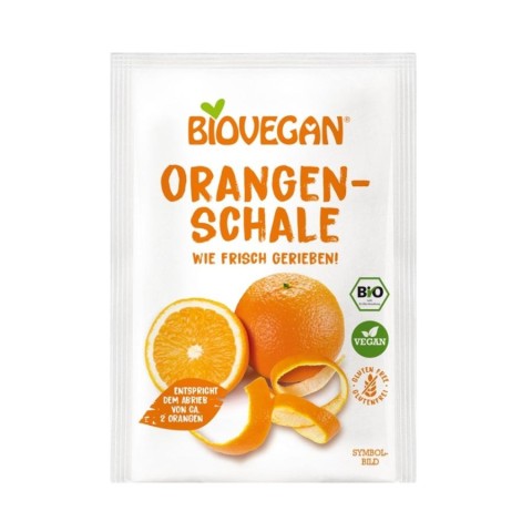 Biovegan, Coaja bio de portocala rasa - 9 g, biomag.ro