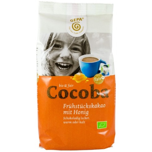 Cocoba - cacao bio si fairtrade cu miere, 400g