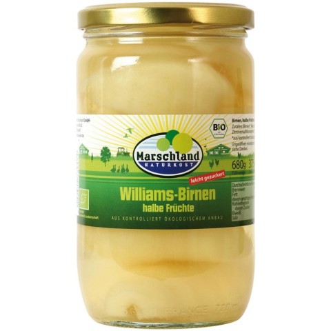 Marschland, Compot bio de pere 680g / 375g, biomag.ro