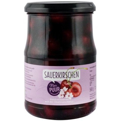 Pagina 16 Hrana sanatoasa, Compot bio de visine, 560g / 280g nur puur, biomag.ro