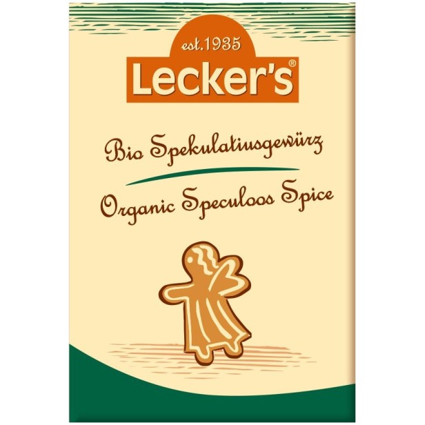 Condiment bio pentru biscuiti de craciun (spekulatius) 16g lecker's