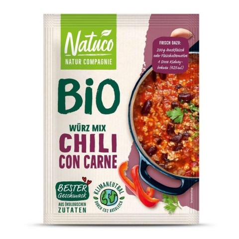 Pagina 2 Condimente naturale, Mix de condimente bio pentru chili con carne, 33g, biomag.ro