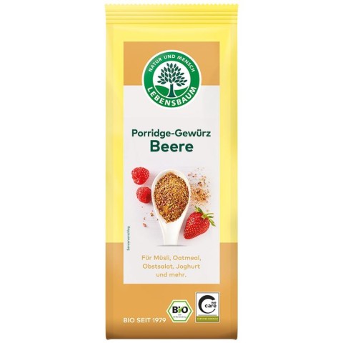 Lebensbaum, Condiment bio cu fructe de padure pentru terci - 50 g, biomag.ro