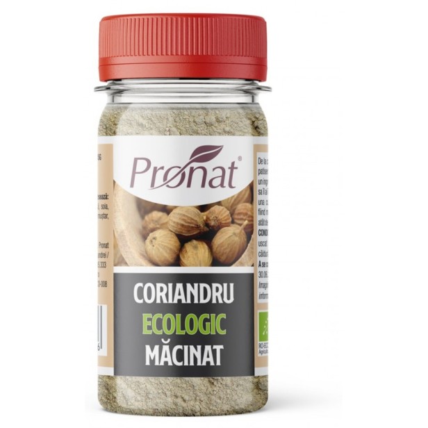 Coriandru bio macinat, 35g