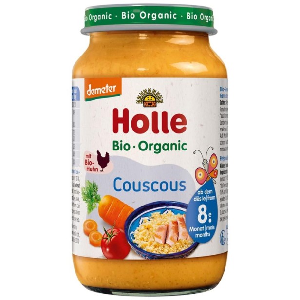 Cous cous bio cu legume pentru copii 8 luni - 220 g