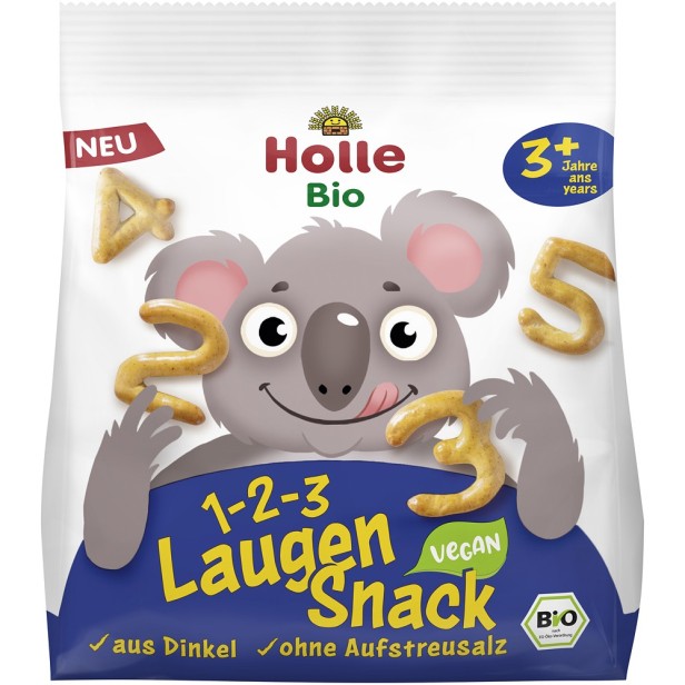 Covrigei numere bio din grau spelta pentru copii 3 ani - 80 g