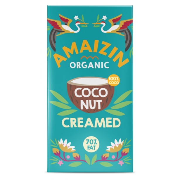 Crema bio de cocos 70% grasime, 200g