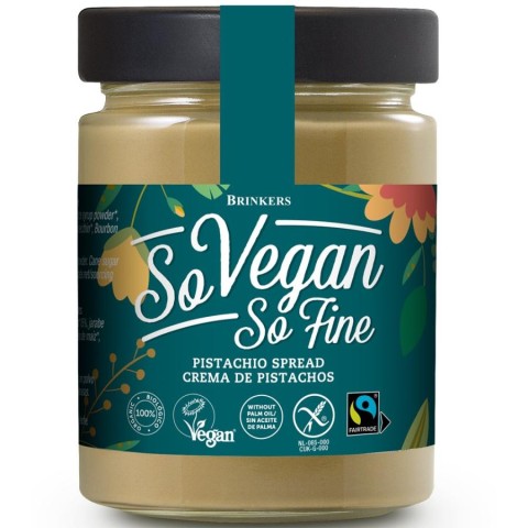 Brinkers, Crema bio de fistic - 270 g, biomag.ro