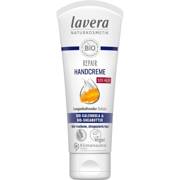 Crema de maini cu reparatoare cu galbenele bio si unt de shea bio - 75 ml