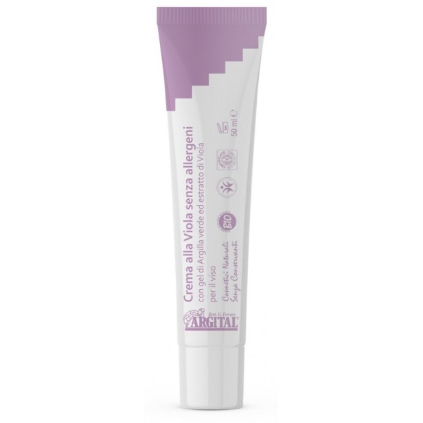 Crema de violete pentru fata, non alergica, 50ml
