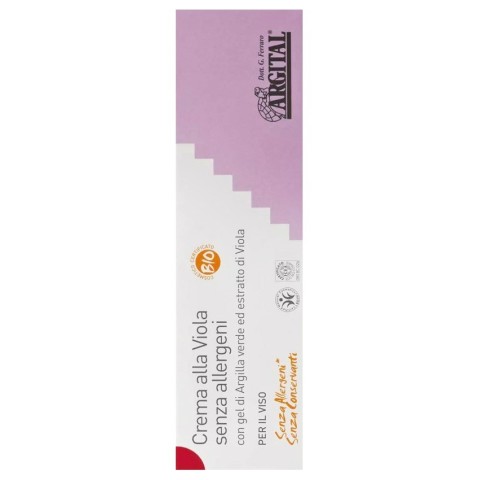 Cosmetice pentru fata, Crema de violete pentru fata, non alergica, 50ml, biomag.ro