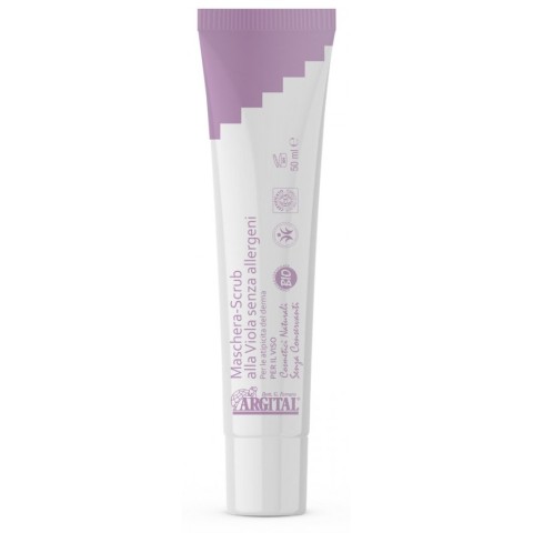 Cosmetice pentru fata, Crema exfolianta de violete non alergica, 75ml, biomag.ro