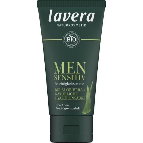 Lavera, Crema hidratanta cu aloe vera bio si acid  hialuronic pentru barbati - 50 ml, biomag.ro