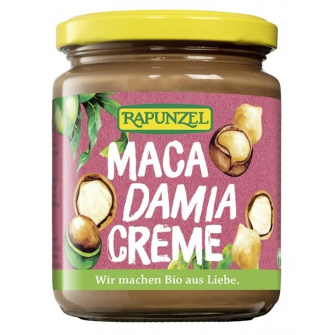 Creme bio din nuci si alune, Crema macadamia bio - 250 g, biomag.ro