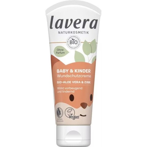 Lavera, Crema pentru zona scutecului cu aloe vera bio si zinc fara parfumuri - 75 ml, biomag.ro