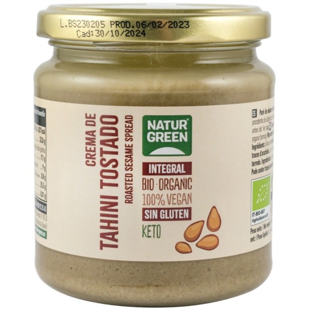 Crema tartinabila bio de susan prajit (tahini), 300g natur