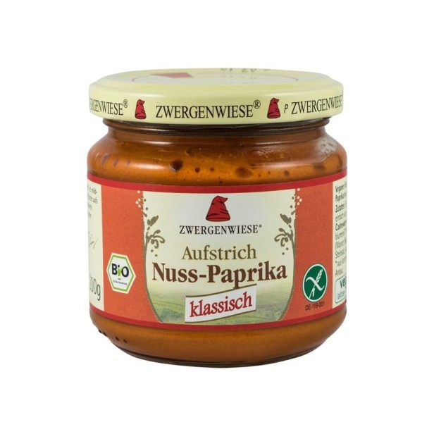 Crema tartinabila bio vegetala cu ardei si nuci caju, 200g