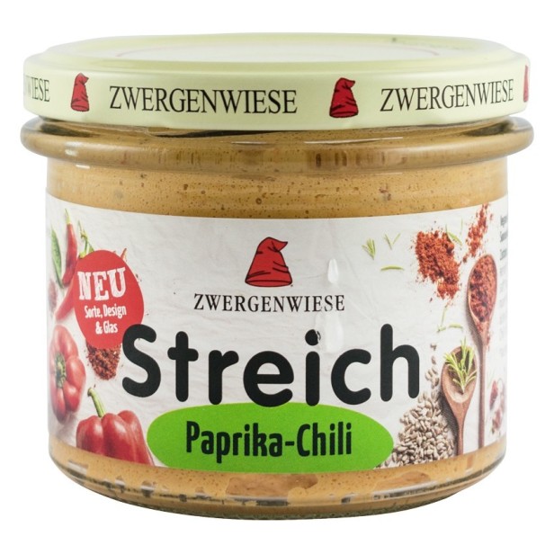 Crema tartinabila bio vegetala cu paprika si chili 180g
