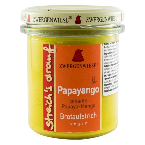 Crema tartinabila bio vegetala papayango, 160g