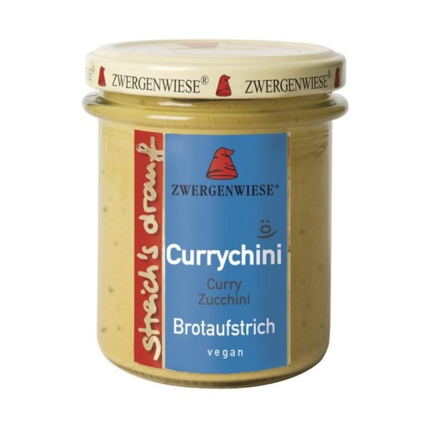 Crema bio tartinabila vegetala currychini cu curry si zucchini - 160 g