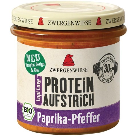 Pagina 3 Conserve, pateuri, Crema tartinabila proteica bio cu lupin ardei si piper - 135 g, biomag.ro