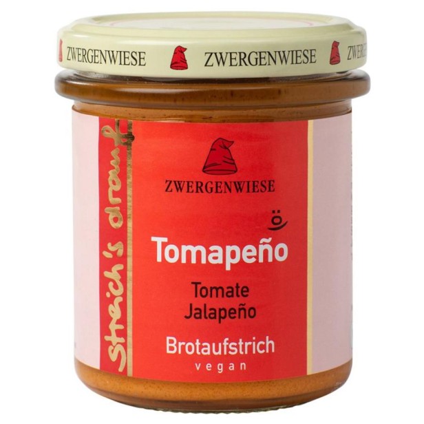 Crema tartinabila vegetala tomapeno cu rosii si ardei jalapeno - 160 g
