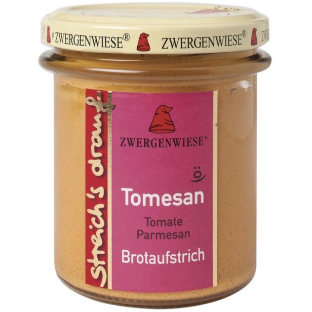 Crema tartinabila vegetala tomesan cu tomate si parmezan - 160 g