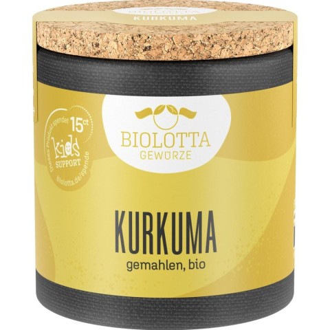 Condimente bio, Curcuma macinata ecologica - 55 g, biomag.ro