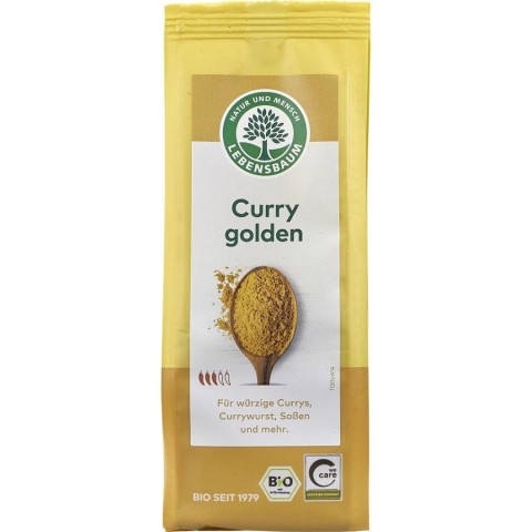 Lebensbaum, Curry auriu bio pentru orez legume si carne - 50 g, biomag.ro