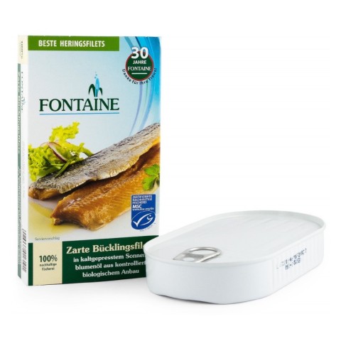 Pagina 3 Conserve, pateuri, Delicatesa din file de hering afumat, in ulei bio de floarea soarelui, 190g, biomag.ro