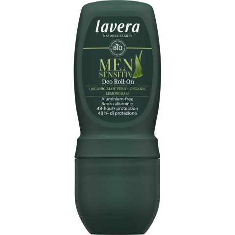Lavera, Deo roll-on cu aloe vera bio si lemongras bio fara saruri de aluminiu - 50 ml, biomag.ro