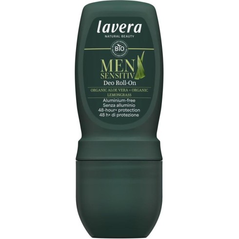 Deo roll-on cu aloe vera bio si lemongras bio fara saruri de aluminiu - 50 ml