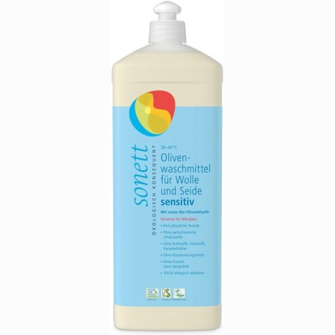 Detergenti pentru alergici, Detergent de rufe cu masline pentru alergici - 1 l, biomag.ro