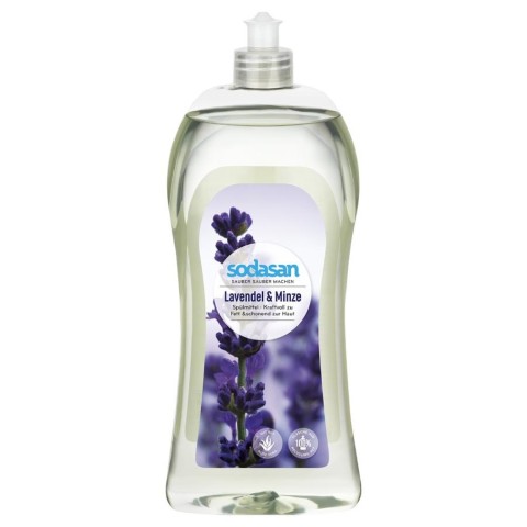 Detergent lichid de vase cu lavanda si menta - 1 l Detergenti bio de vase, Detergent lichid de vase cu lavanda si menta - 1 l, biomag.ro