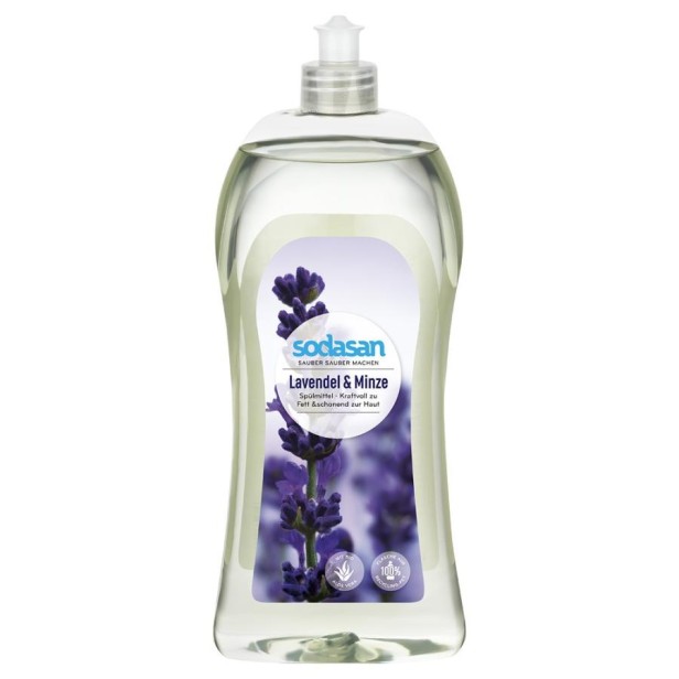 Detergent lichid de vase cu lavanda si menta - 1 l