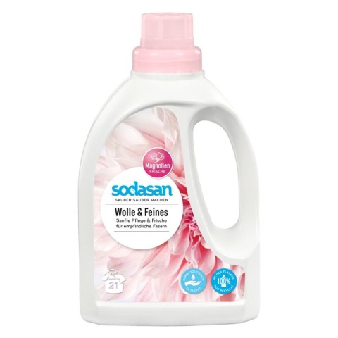 Detergent ecologic pentru rufe, Detergent lichid pentru lana si rufe delicate - 750 ml, biomag.ro
