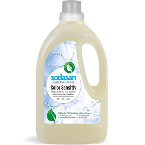 Detergent ecologic pentru rufe, Detergent lichid bio pentru rufe colorate senzitiv - 1.50 l, biomag.ro