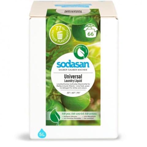 Detergent ecologic pentru rufe, Detergent lichid universal cu lime - 5 l, biomag.ro