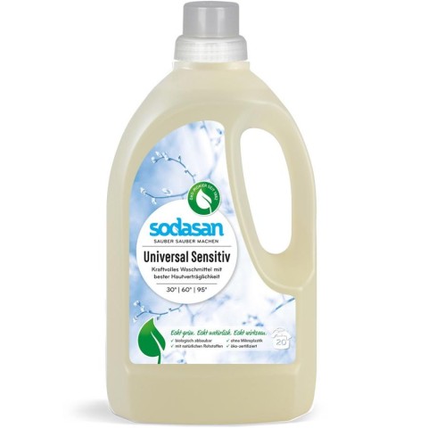 Detergent ecologic pentru rufe, Detergent lichid bio universal sensitiv - 1.50 l, biomag.ro