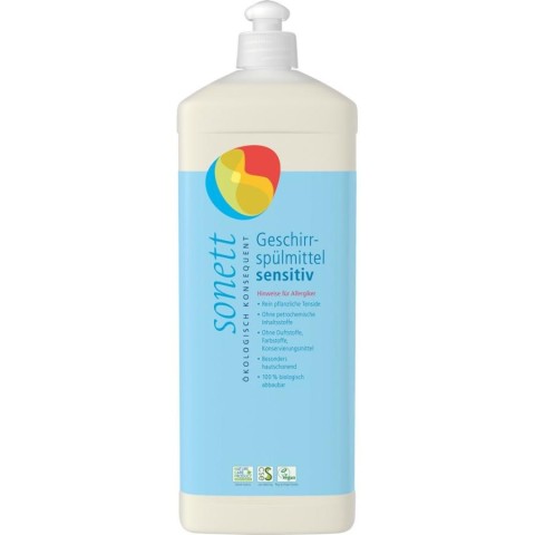 Detergenti pentru alergici, Detergent pentru spalat vase pentru alergici rezerva - 1 l, biomag.ro