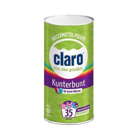 Claro, Detergent pulbere ecologica pentru haine colorate, 1kg, biomag.ro