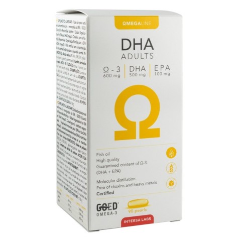 Intersa Labs - OmegaLine, Dha pentru adulti, 90 capsule, 126g intersa, biomag.ro