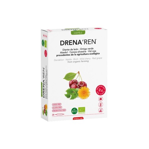 Intersa Labs - Bipôle, Drena'ren bio, 200ml 20x10ml bipole, biomag.ro