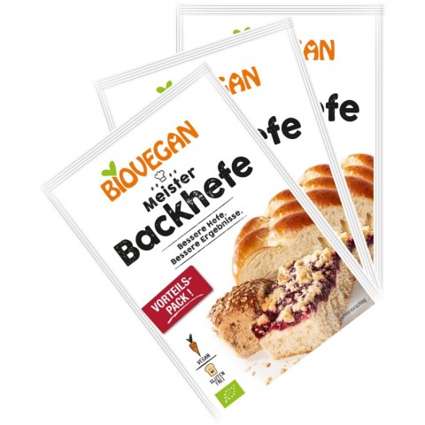 Produse vegane si de post, Drojdie bio meister, 3x7g, biomag.ro