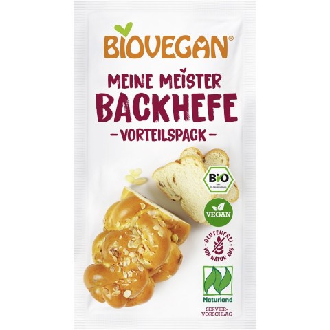 Biovegan, Drojdie bio uscata nativ fara gluten - 7 g, biomag.ro