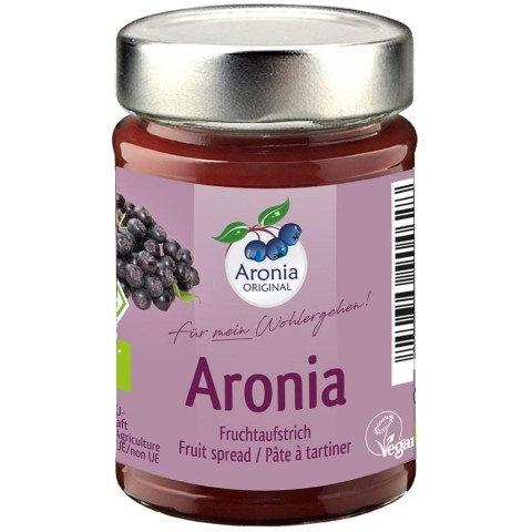 Dulceata bio de aronia cu sirop de agave - 200 g Gemuri si dulceata bio, Dulceata bio de aronia cu sirop de agave - 200 g, biomag.ro