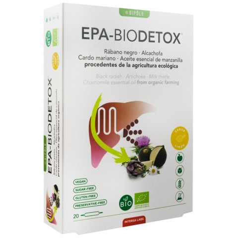 Intersa Labs - Bipôle, Epa-biodetox, 200ml 20x10ml bipole, biomag.ro